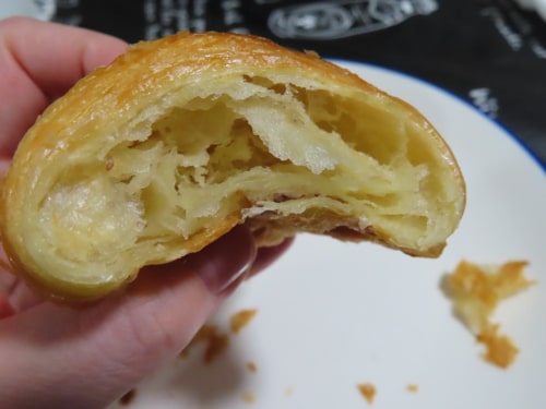 至福のクロワッサン断面