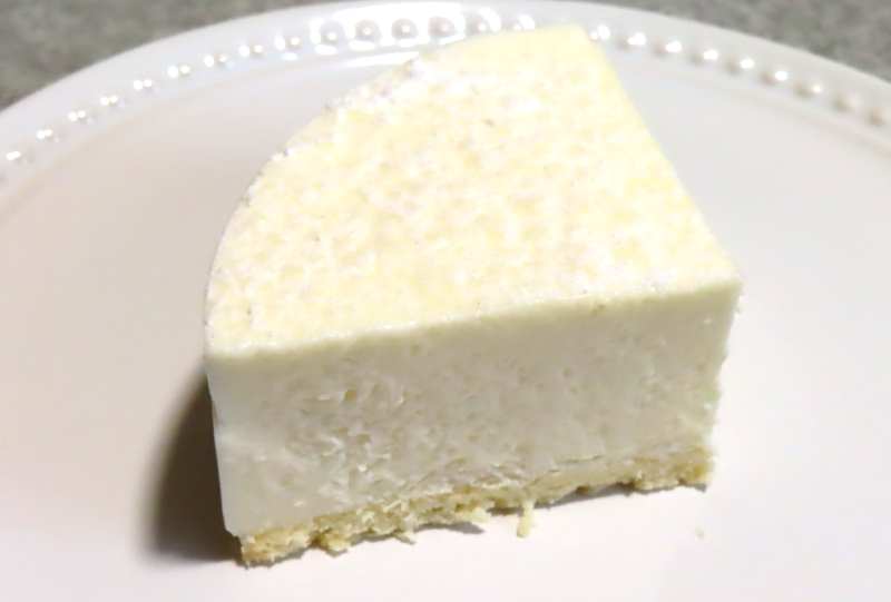 レアチーズケーキ 断面
