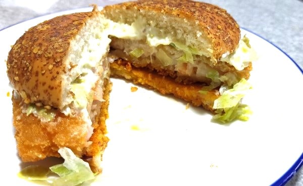 ガーリックシュリンプの断面