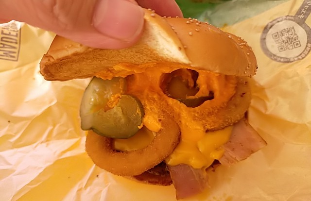 ワイルドビーフバーガー 中身