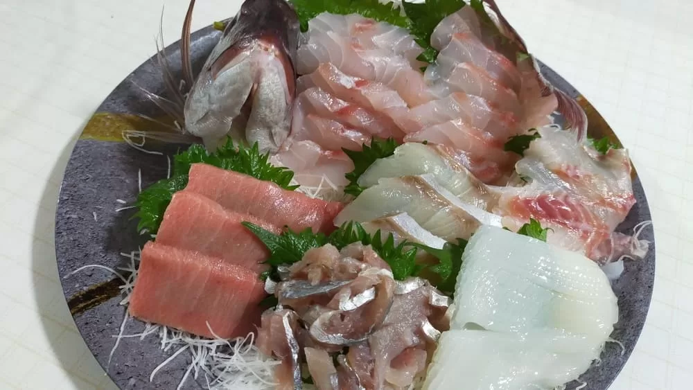 真鯛姿造りの中身